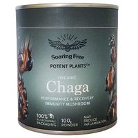 Soaring Free Superfoods Wildcrafted Chaga Mushrooms